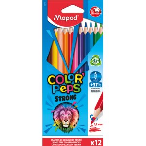 Farbstiftset - Maped - Color'Peps Strong 12er-Pack Farbstiftset - Maped - Color'Peps Strong 12er-Pack