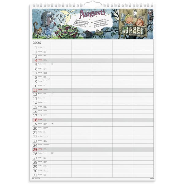 Familienkalender 24/25 - Aufkleber