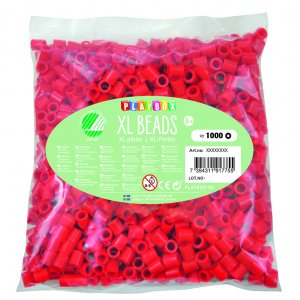 Pfeifenperlen XL 1000 St�ck rot