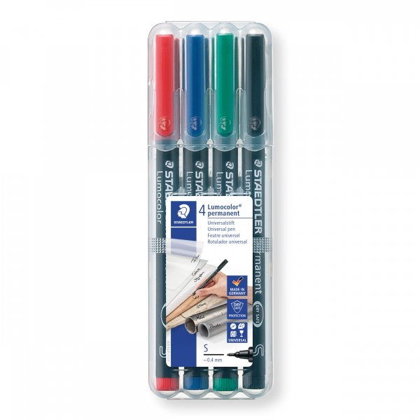 OH Pens permanent 0,4 mm - 4 Stifte