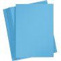 Farbiger Karton - Trkisblau - A4 - 180 g - 100 Blatt