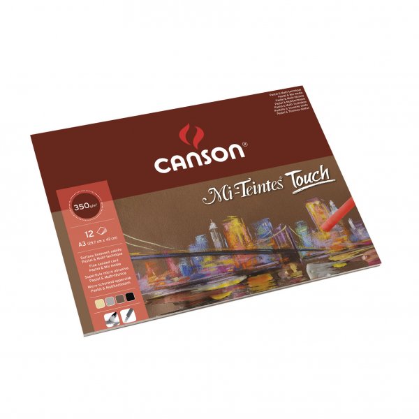 Canson Mi-Teintes Touch Pastellpapier 350 g - A3