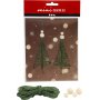 Mini-DIY-Kit - Makramee-Weihnachtsbaum