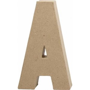 Pappbuchstabe - A - 5 cm Pappbuchstabe - A - 5 cm