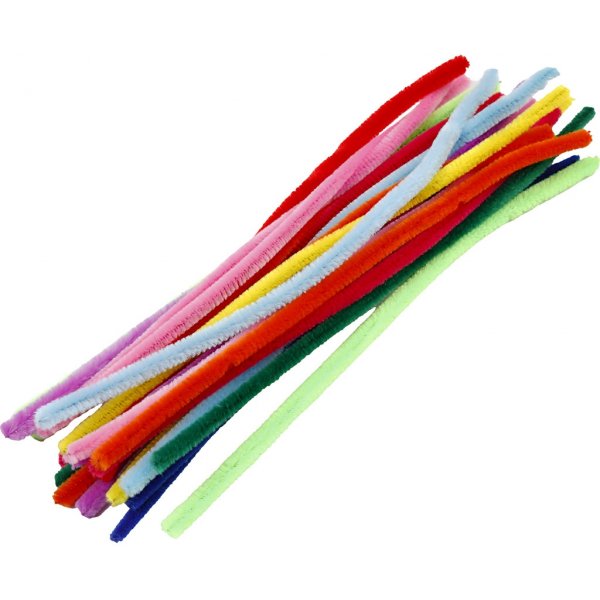 Pfeifenreiniger - 9 mm - gemischte Farben - 200 Stk