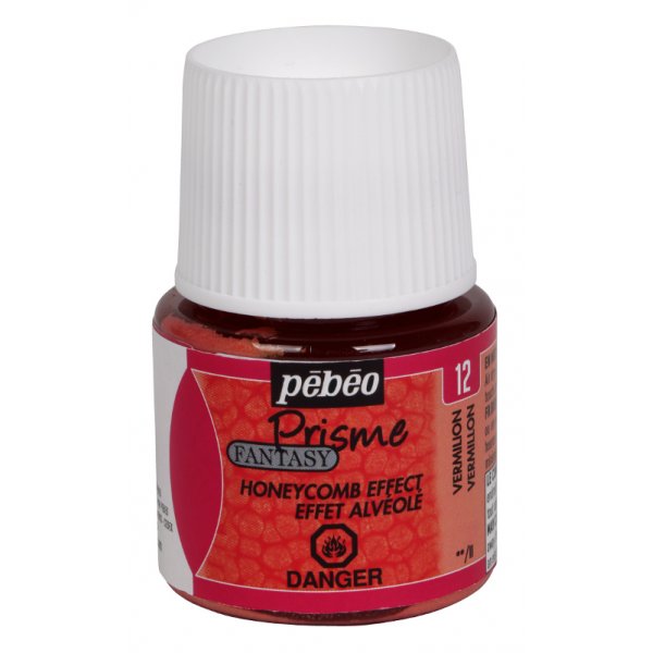 Dekorationsfarbe - Pebeo - Farbe mit Wabeneffekt, 45 ml