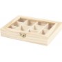 Box mit Glasdeckel