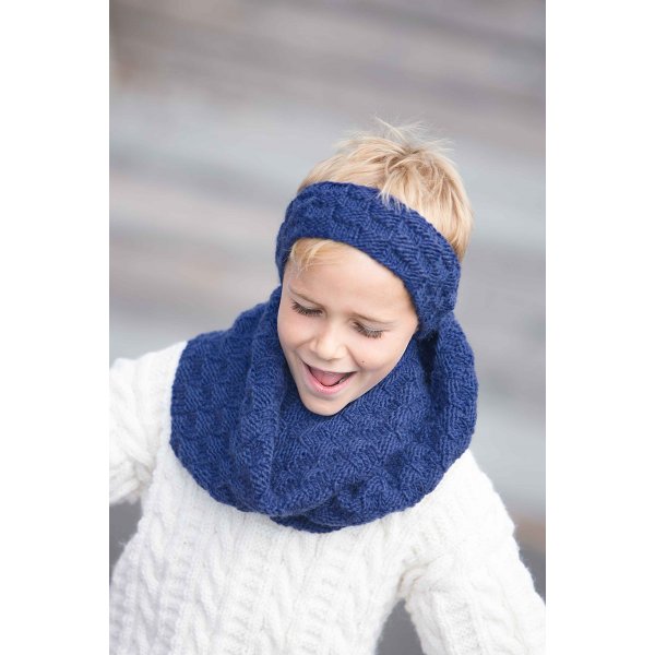Strickmuster - Schal und Stirnband