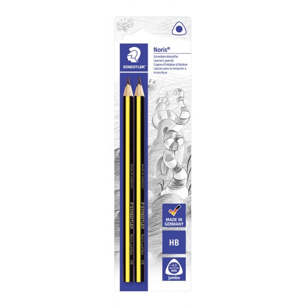 Noris Jumbo-Bleistifte - 2 Bleistifte