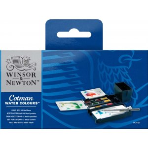 Aquarellfarbe W&N Cotman - Feldset 12 Farben Aquarellfarbe W&N Cotman - Feldset 12 Farben