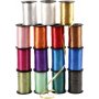 Geschenkkordel - gemischte Farben - glnzend - 15 x 250 m