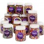 Kunststoffperlen - gemischte Farben - 16 x 700 ml