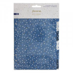 Index Filofax A5 - Indigo Index Filofax A5 - Indigo