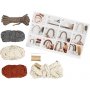 Mini DIY Kit Makramee - Regenbogen