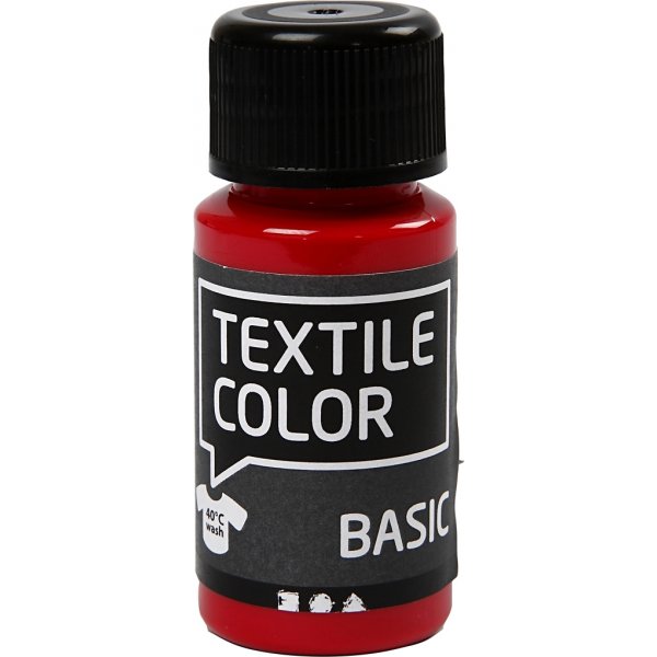 Textile Color Textilfarbe - Primrrot - 50 ml