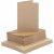 Karten und Umschlge - Natur - 11,5 x 16,5 cm - 50 Sets