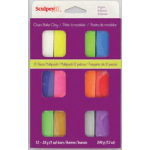 Sculpey Clay Multipack 28g - Hell Sculpey Clay Multipack 28g - Hell