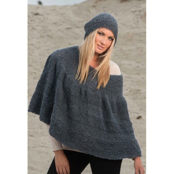 Strickanleitung - Poncho und Mtze (1308-4)