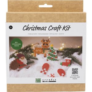 DIY Kit NABBI BioBeads - Weihnachtsmann - Weihnachtsstrumpf - Weihnachtsherz - Weihnachtsbaum und Rentier DIY Kit NABBI BioBeads - Weihnachtsmann - Weihnachtsstrumpf - Weihnachtsherz - Weihnachtsbaum und Rentier