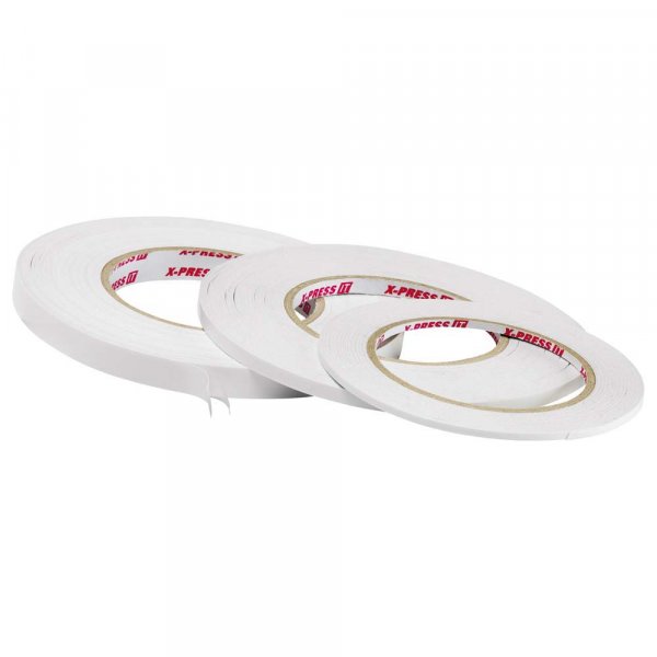 Doppelseitiges Klebeband 25 Meter - 3 mm