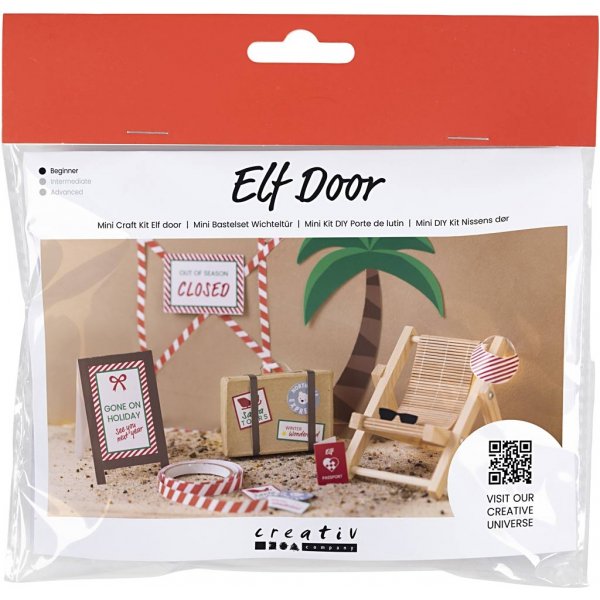 Mini-DIY-Kit Santa's Door - Im Urlaub Mini-DIY-Kit Santa's Door - Im Urlaub