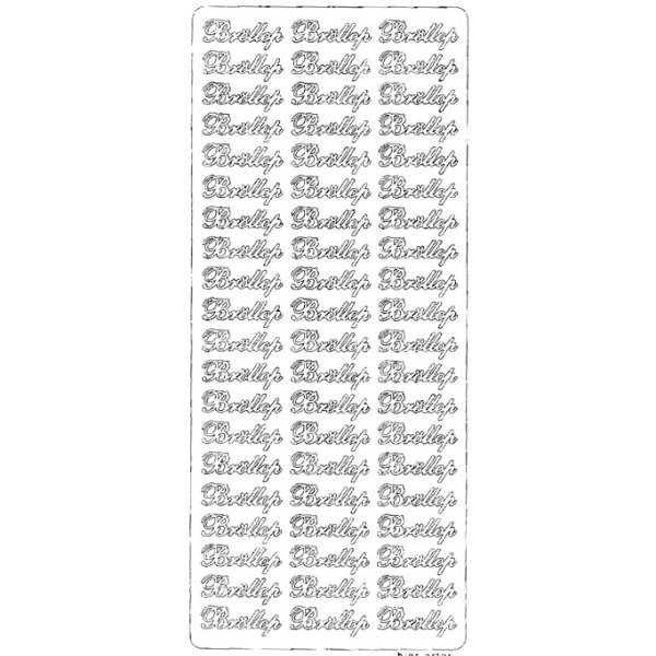 Peel-Offs - Hochzeit