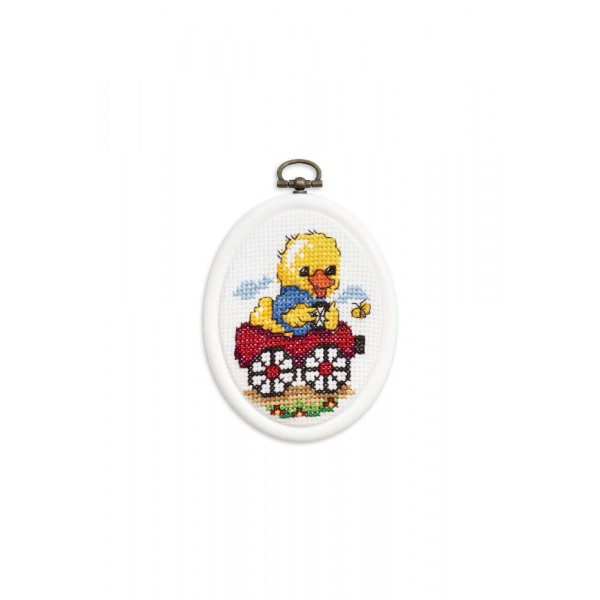 Stickset Flexiboards - spielende Hhner 3er-Pack