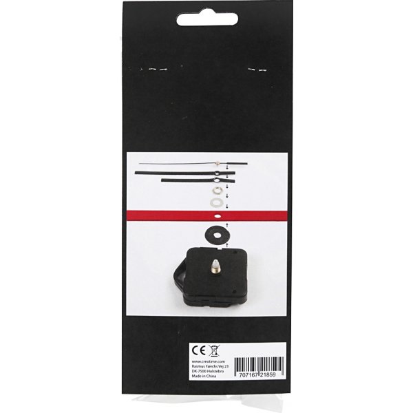 Uhrwerk - 3 mm - schwarz