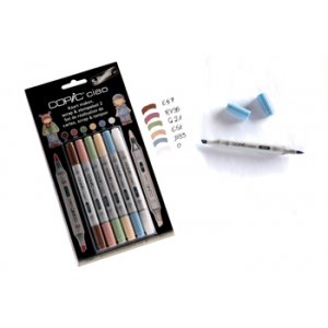 Copic Ciao 5+Mixer-Set - Schrott- und Stempelset 2 Copic Ciao 5+Mixer-Set - Schrott- und Stempelset 2
