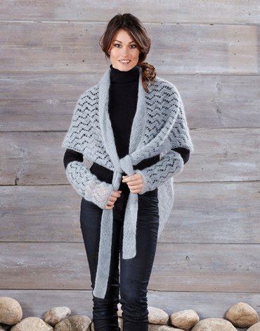 Strickanleitung - Gestrickter Schal und Pulswrmer