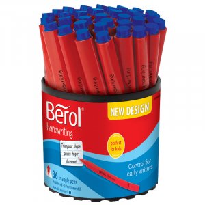 Faserstift Berol - Handschriftstift - Dreieckige Form - Blau Faserstift Berol - Handschriftstift - Dreieckige Form - Blau