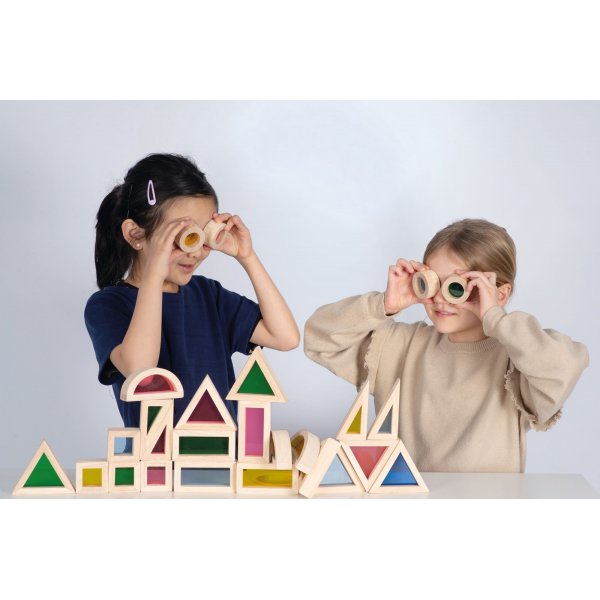 Sinnesbausteine in verschiedenen Formen 24 Stk