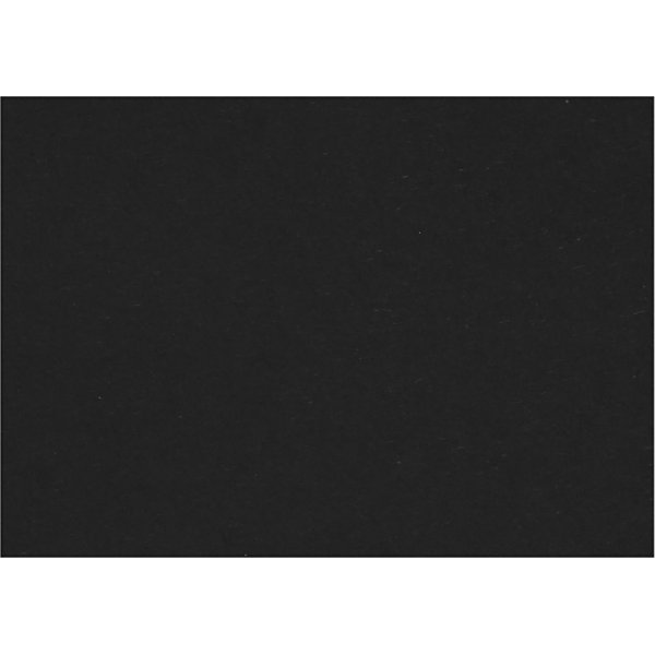Farbiger Karton - Schwarz - A4 - 200 g - 100 Blatt