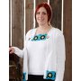 Strickmuster - Strickjacke und Oberteil mit Hkelquadraten