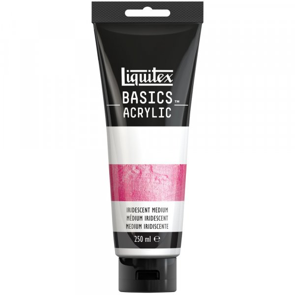 Acrylmedium - Liquitex Basics Additives - 250 ml - Tube Irisierendes Medium
