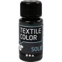 Textil Feste Textilfarbe - Schwarz - deckend - 50 ml