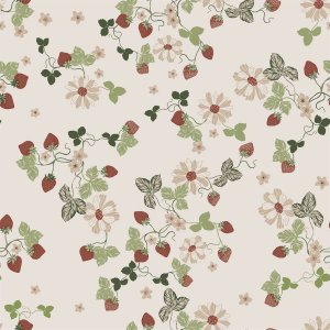 Plane PVC Erdbeeren klein Plane PVC Erdbeeren klein