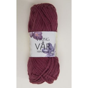Wikingergarn Frühling 50g - Burgund (463) Wikingergarn Frühling 50g - Burgund (463)