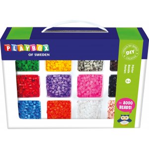 Die Perle 12 Farben Pastell & gestreift Die Perle 12 Farben Pastell & gestreift