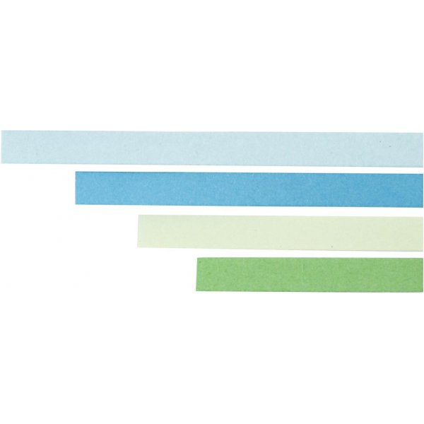Quillingstreifen - Blau - Grn - Lindgrn - Trkis - 100 Stk
