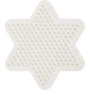 NABBI BioBeads Perlenplatte - Stern - 9,8x9,8 cm - 1 Stk NABBI BioBeads Perlenplatte - Stern - 9,8x9,8 cm - 1 Stk