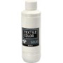 Textil Feste Textilfarbe - wei - deckend - 250 ml