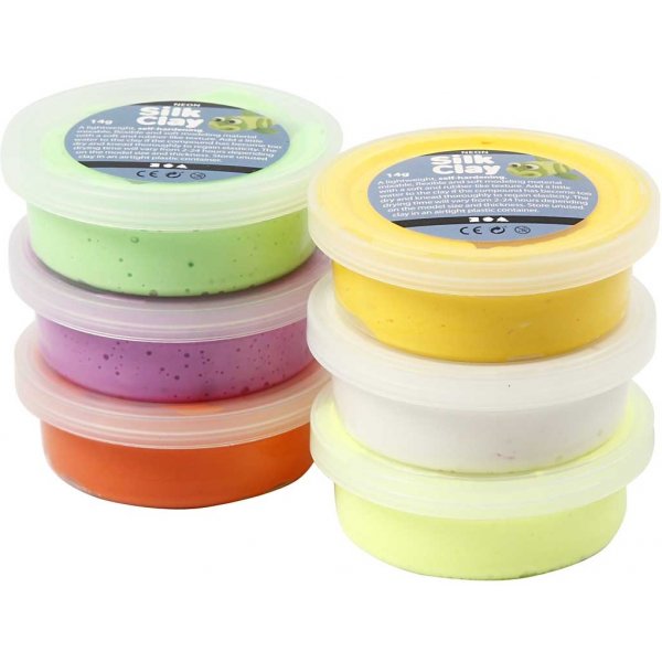 Silk Clay - Frhlingsfarben - 6 x 14 g