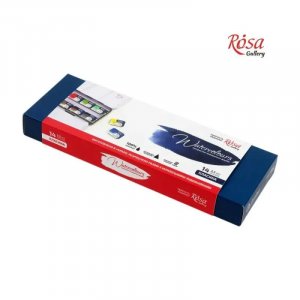 Aquarellfarben-Set ROSA Gallery - Metalldose 14 x 2,5 ml