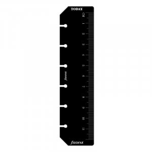 Lineal/Marker für Filofax Pocket - Schwarz Lineal/Marker für Filofax Pocket - Schwarz