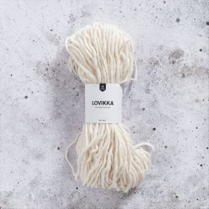 Lovikka-Garn 100g - Natur Lovikka-Garn 100g - Natur