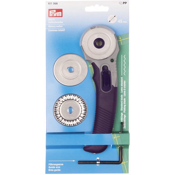 Rollmesser mit 3 Klingen