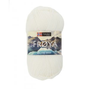 Wikingergarn Fröya 50g - Weiß (202) Wikingergarn Fröya 50g - Weiß (202)