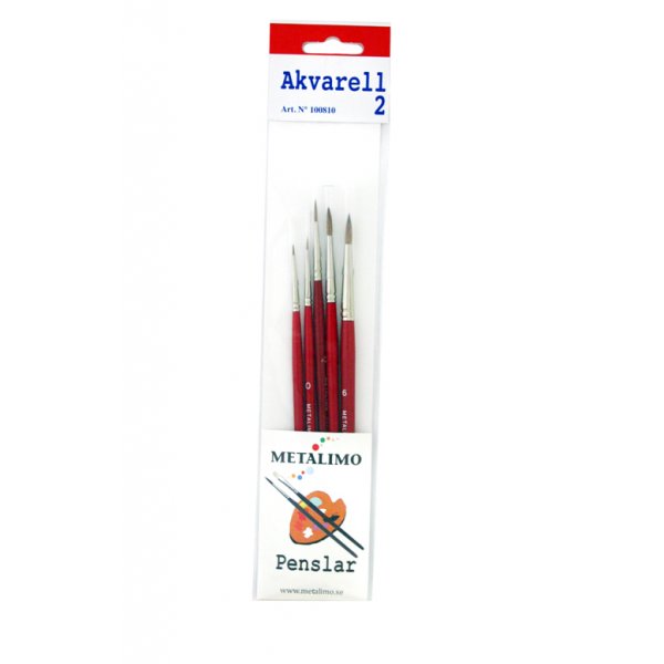 Pinselset - Aquarell Nr.2 (5 Stck)