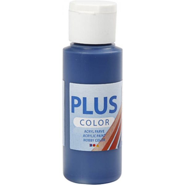 Plus Color Hobbyfarbe - Marineblau - 60 ml Plus Color Hobbyfarbe - Marineblau - 60 ml